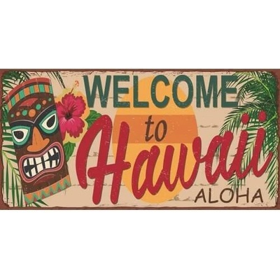 Ceduľa značka USA Hawaii