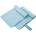 vidaXL Спортни кърпи 2 pcs Синьо 50 x 30 cm Полиестер и полиамид (42011472)