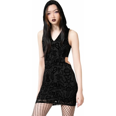 KILLSTAR дамска рокля KILLSTAR - Ultravox - Черен - KSRA006095