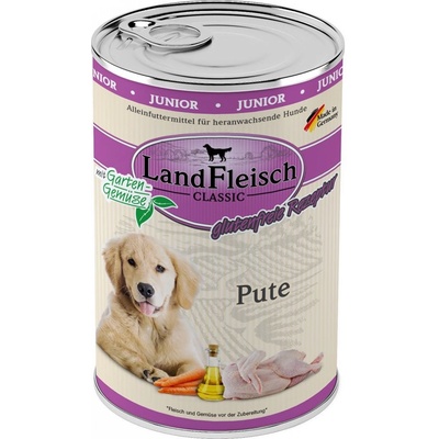 LandFleisch Adult Classic Junior s krůtím masem 6 x 400 g