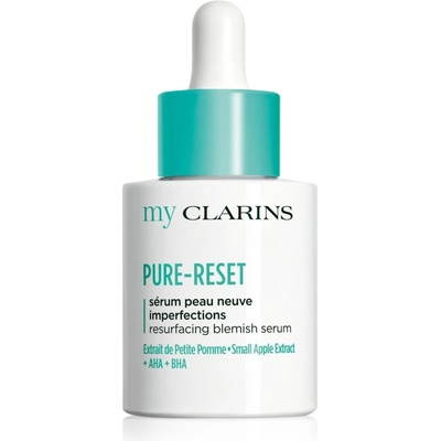 My Clarins Pure-Reset Resurfacing Blemish Serum обновяващ серум за мазна кожа склонна към акне 30ml