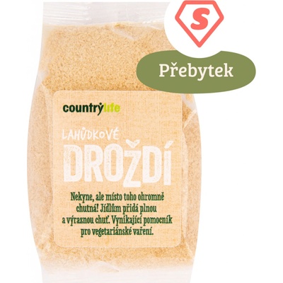 Country Life Droždí lahůdkové 150 g – Zboží Dáma