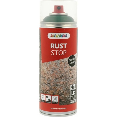 Dupli Color Rust Stop sprej 4v1 400 ml Satin Matt Mechově Zelená