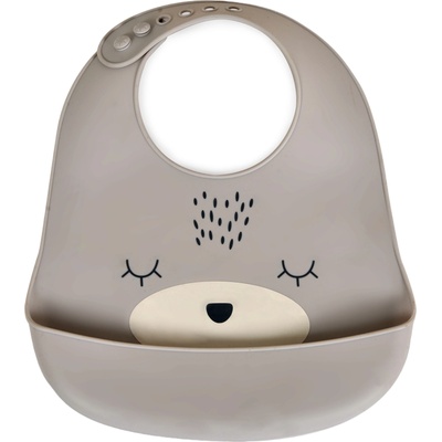 Cangaroo Силиконов лигавник Cangaroo - Oscar, сив (110049)