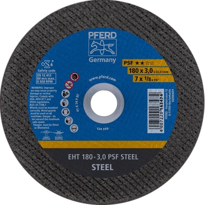 Pferd Rezný kotúč 180 x 3,0 x 22,23 mm 61726222