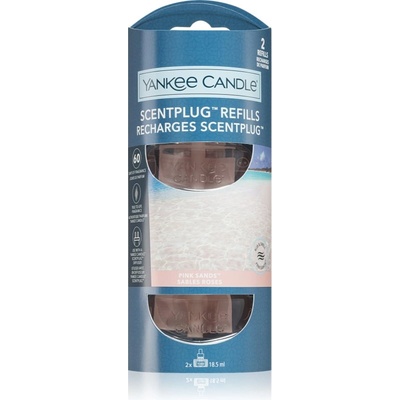Yankee Candle Pink Sands Refill пълнител за електрически дифузер 2x18, 5ml