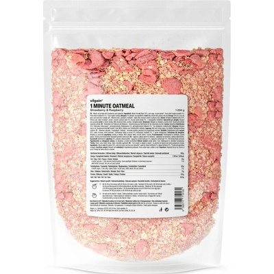 Vilgain Minutová ovesná kaše jahoda a malina 3 x 1200 g