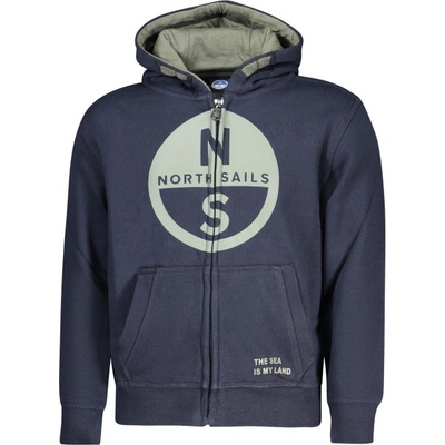 North sails Детски суичър с цип north sails, Размер 8a, Цвят Синьо (794476000_bl0802)