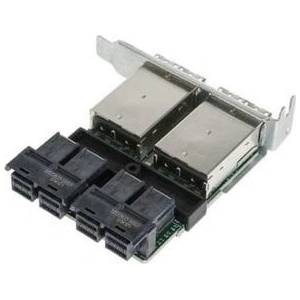 Supermicro 16-port Int. mSAS HD to Ext. mSAS HD converter Low Profile AOM-SAS3-16I16E-LP (AOM-SAS3-16I16E-LP)