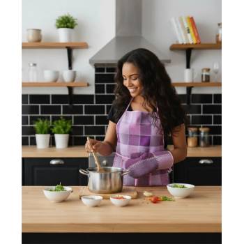 Forbyt Zástěra Adam fialový