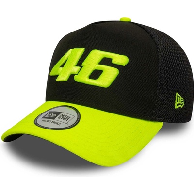New Era VR46 9FORTY čiernažltá