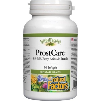 Image 1 of Natural Factors ProstCare 360 mg [90 Гел капсули]