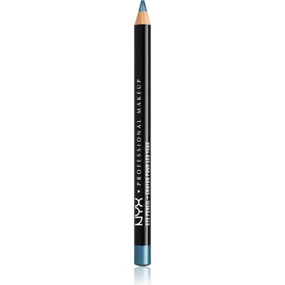 NYX Professional Makeup Eye and Eyebrow Pencil прецизен молив за очи цвят 910 Satin Blue 1.2 гр