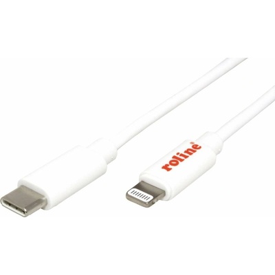 Roline 11.02.8335 USB 2.0 USB-C ® zástrčka Apple Lightning konektor 1m bílý