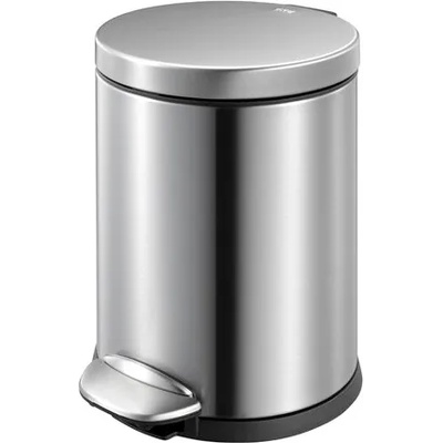EKO-Europe Кош за отпадъци EKO LUNA с педал (5 л) - хром мат (EKO 921905 - Matt s/s)