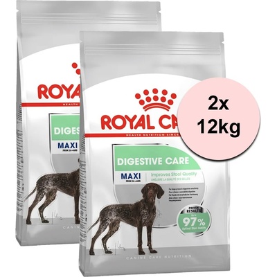 Royal Canin Maxi Digestive Care гранули за големи кучета с чувствително храносмилане 2 x 12 кг