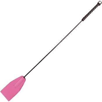 ostatní ROUGE Leather Riding Crop Pink