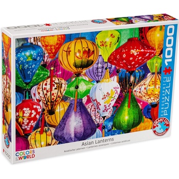 EUROGRAPHICS Пъзел Eurographics от 1000 части - Азиатски фенери (60005469)