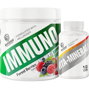 Swedish Supplements Swedish 100% Vita Mineral + Swedish Immuno Support