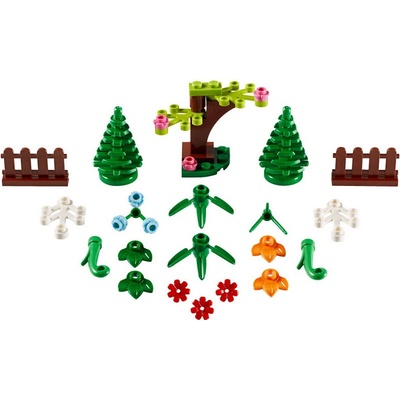 LEGO® XTRA 40376 Doplňkové dílky Rostliny – Zbozi.Blesk.cz