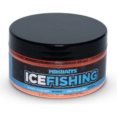 Mikbaits Icefishing Range sypký Fluo Dip Nymfa 100 ml