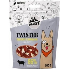 Mr.Bandiť pochúťka TWISTER jahňacia tyč 500 g