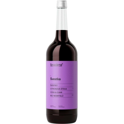 Sirupárna Domácí Švestkový Sirup 1 l