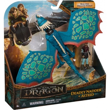 Как да си дресираш дракон - дракон и викинг Нодър Смърт и Астрид (6074005)