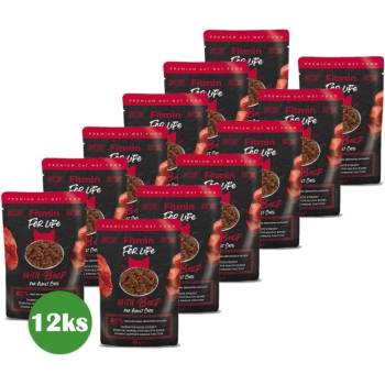 Fitmin Cat For Life Beef 12 x 85 g