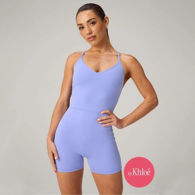 Fabletics dámský sportovní overal modrý