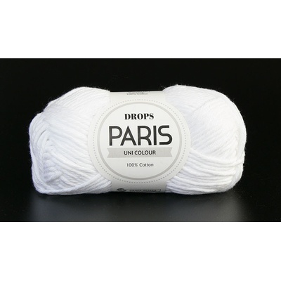 Příze Drops Paris 16 - bílá
