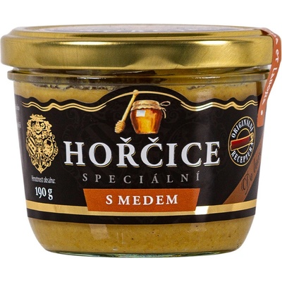 Klášterní officína Hořčice S MEDEM 190 g