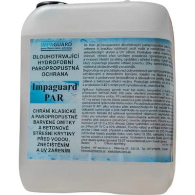 Impaguard PAR - ochrana všech paropropustných povrchů 5 l