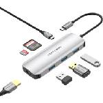 Vention докинг станция Docking Station Type-C (TOJHB)