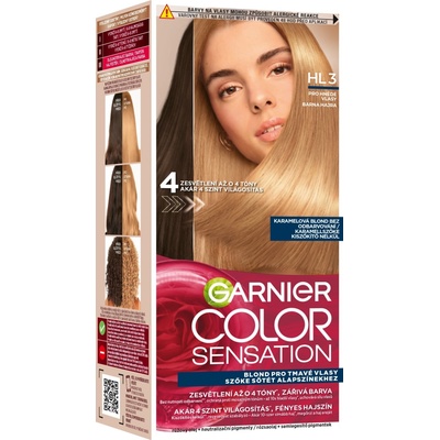 Garnier Color Sensation zesvětlující barva pro nejtmavší hnědé vlasy HL1 40 ml
