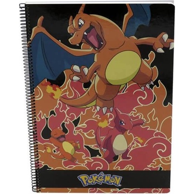 CyP Brands Špirálový zošit Pokémon Charizard A4