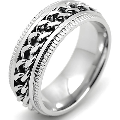 HARAHU Пръстен CH-17100 - Сребърен / 59mm KP17100 (CH-17100)