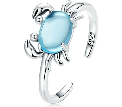 For Silver Prsten Krab Stříbro 925