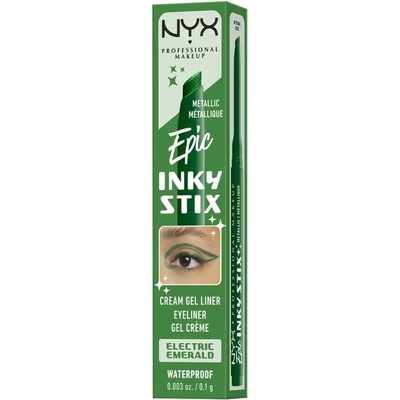 NYX Professional Makeup Gelová oční linka Epic Inky Stix 14 Electric Emerald 0,1 g