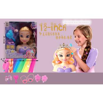 Image 1 of Armtoys ГЛАВА ЗА ПРИЧЕСКИ И ГРИМИРАНЕ ПРИНЦЕСА