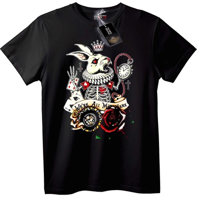 NOONEBRAND Тениска на Лудия Шапкар - 2XL, White