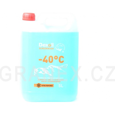 Dexoll Zimná kvapalina do ostrekovačov -40°C 5 l