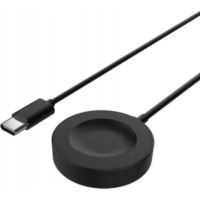 Fixed nabíjací USB-C kábel pre Huawei Watch GT 2 Pro/4/4 Pro/5/5 Pro, čierny FIXDW-864-C