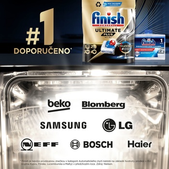 Finish Ultimate Plus All in 1 kapsle 72 ks