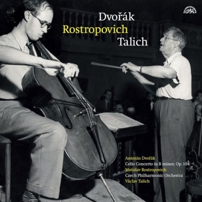 M.Rostropovič, Česká filharmonie, Václav - Dvořák - Koncert h moll pro violoncello a orchestr, LP