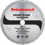 Rotabroach Циркулярен диск 355 mm (25.4) 36T (x2.4) многоцелеви Raptor (637)