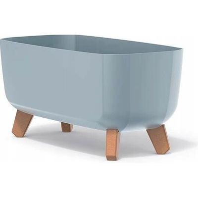 Prosperplast Květináč plast šedý 39 x 20 x 18,7 cm