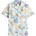 Tommy Hilfiger Men's All Over Print Camp Patterned Shirt - Ecru Postcard