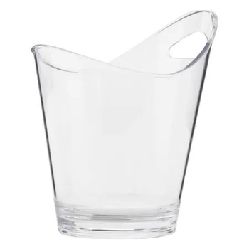 Image 1 of Horecano HORECANO-Поликарбонатна шампаниера 25x20.5xh28.5cm 5L ПРОЗРАЧНА (TM97-12) (0194004)