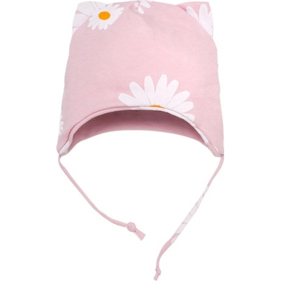 PINOKIO čepička zavazovací daisy růžová